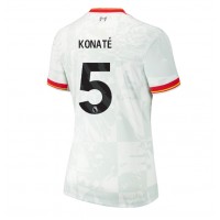 Camiseta Liverpool Ibrahima Konate #5 Tercera Equipación para mujer 2024-25 manga corta